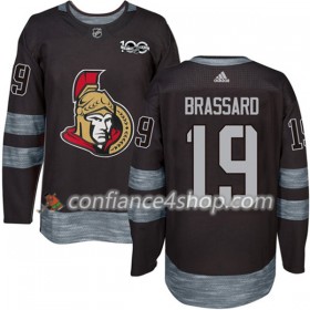 Adidas Maillot de Hockey Ottawa Senators Derick Brassard 19 1917-2017 100th Anniversary Noir Authentic - Homme